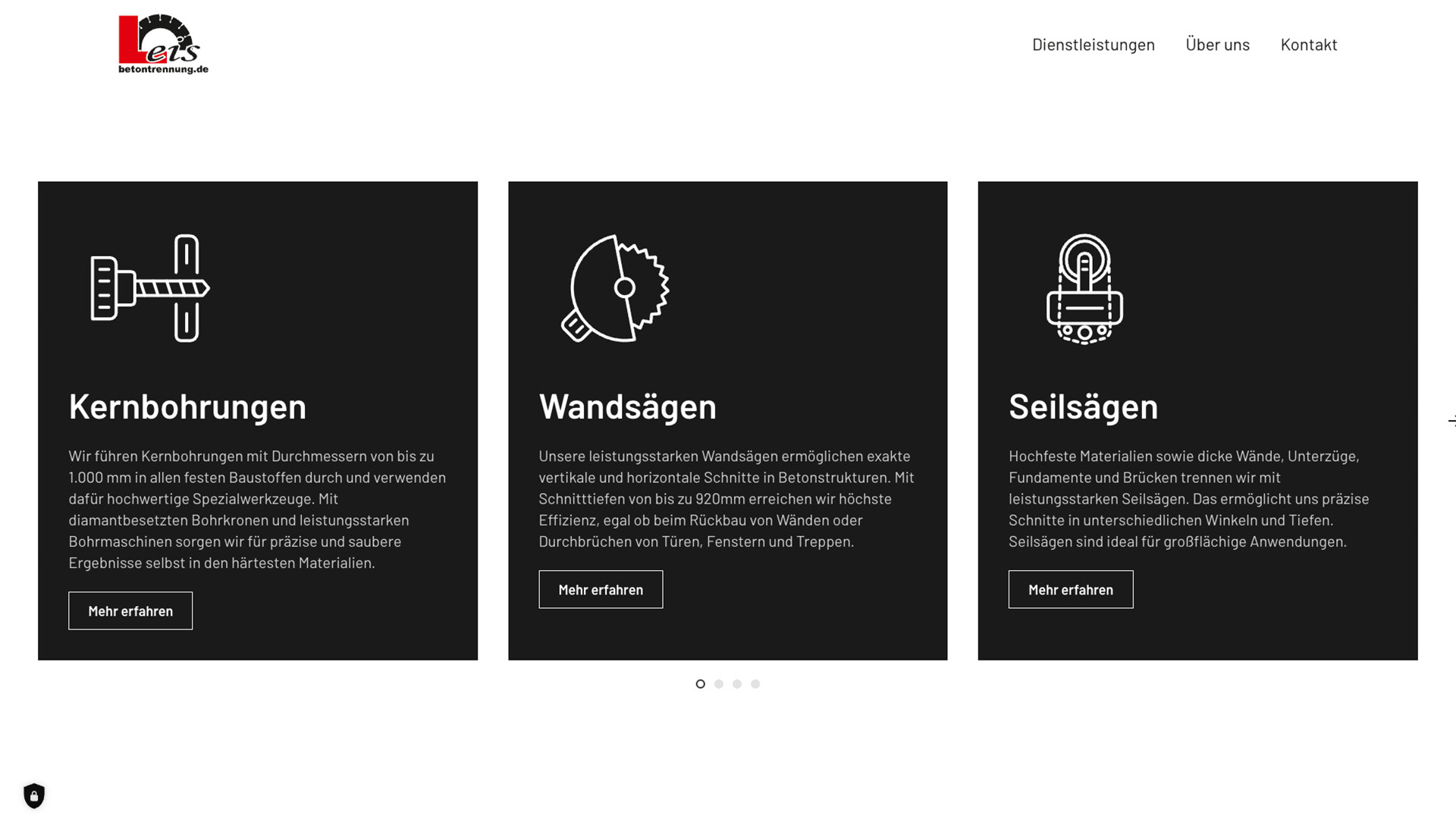 Projekt Bettontrennung Leis Webdesign